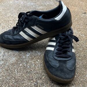 Adidas Samba Black and White Men's Sneakers